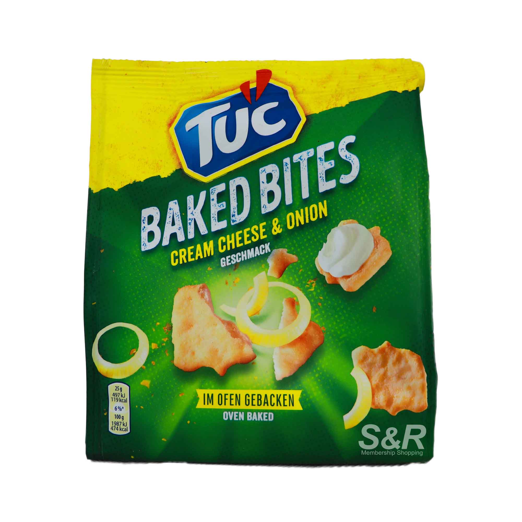 Tuc Baked Bites Cream Cheese and Onion 110g Tuc Baked Bites Cream Cheese and Onion 110g
